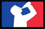 Big League Beer Drinker Sticker Decal featuring a silhouette of a person drinking beer.