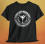 Stirfleet Command Front Logo T-Shirt featuring a cocktail graphic and 'United Federation of Beverages' text.