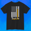 Beer Flag Tap Life T-Shirt with American flag design and TapLife logo on back, perfect for beer lovers.
