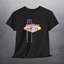 Black shirt with Welcome to Fabulous Las Vegas sign on front of shirt