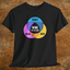 Wine Venn Diagram T-Shirt featuring a playful Venn diagram highlighting wine as the center of attention.