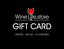 Wine Life Gift Card for apparel, decals, and accessories from Wine Life.store