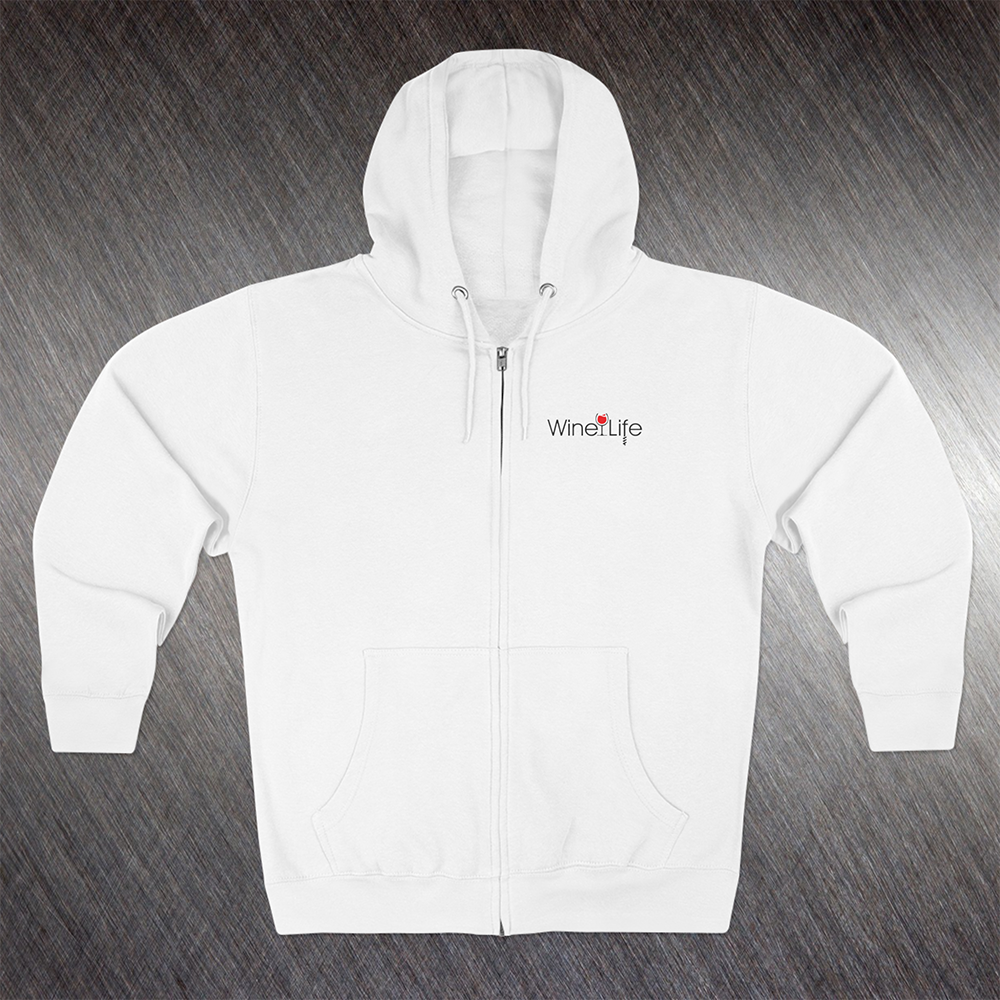 Wine Life Hoodie- Round LIFE logo