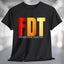 FDT Friends Drink Together T-Shirt with vibrant colors celebrating friendship over drinks.