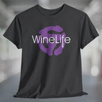 Purple Record Adapter Wine Life TShirt