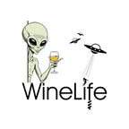 Aliens Love White Wine Tshirt