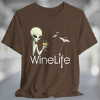 Aliens Love White Wine Tshirt