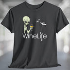 Aliens Love White Wine Tshirt