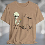 Aliens Love White Wine Tshirt