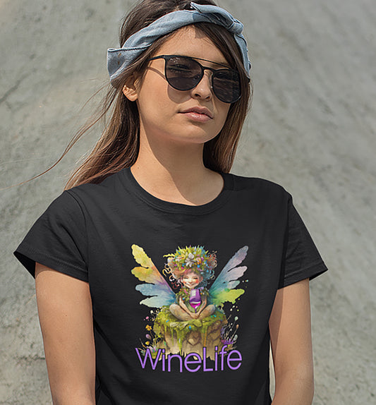 Wine Life TShirt - Faerie Wine