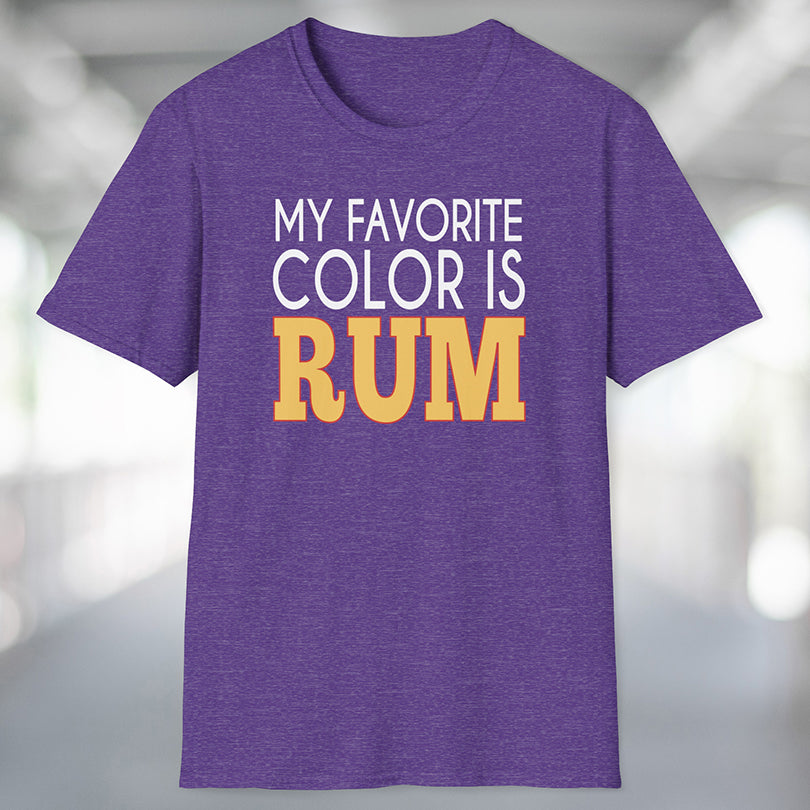 My Favorite Color is Rum T-Shirt
