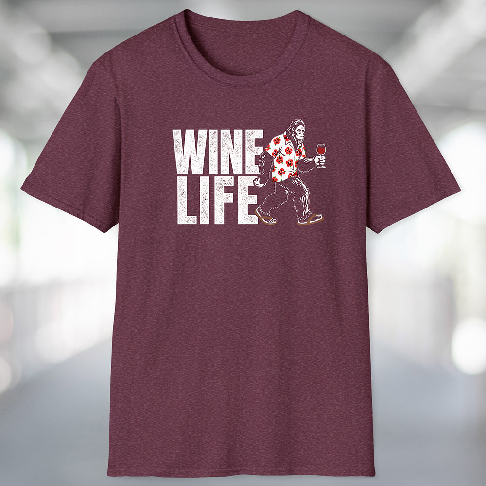 Hawaiian Bigfoot Wine TShirt