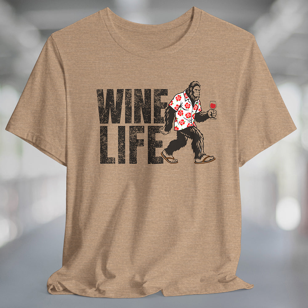 Hawaiian Bigfoot Wine TShirt