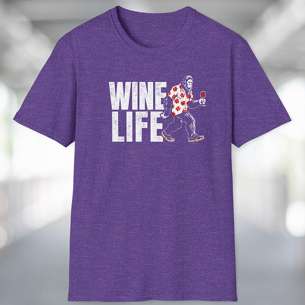 Hawaiian Bigfoot Wine TShirt