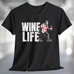 Hawaiian Bigfoot Wine T-Shirt