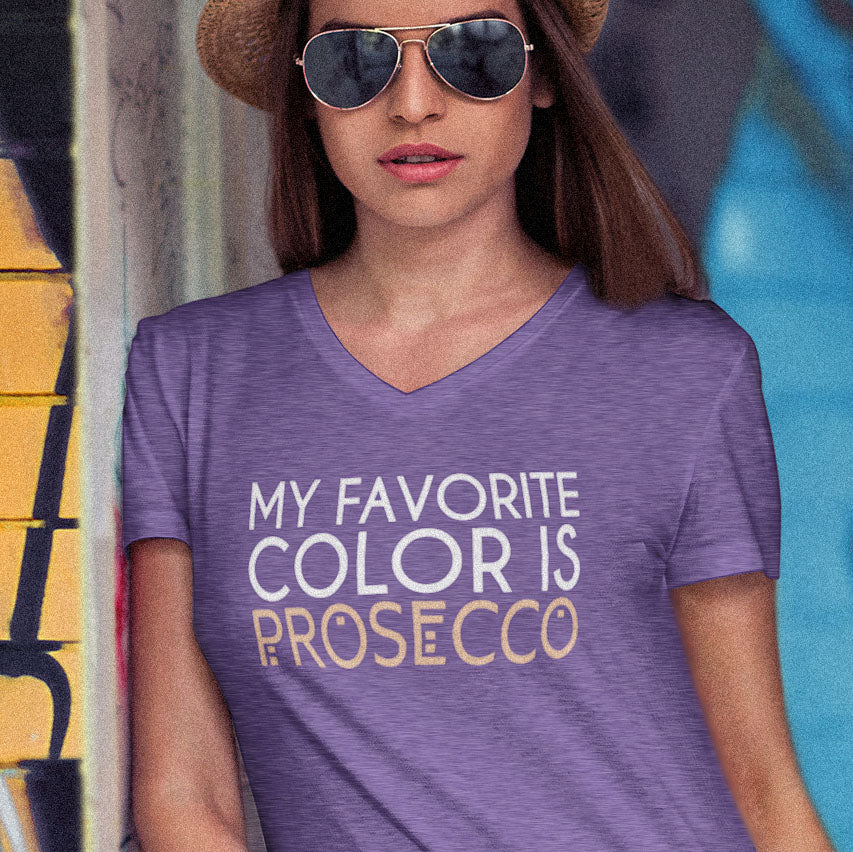 My Favorite Color is Prosecco T-Shirt Main image