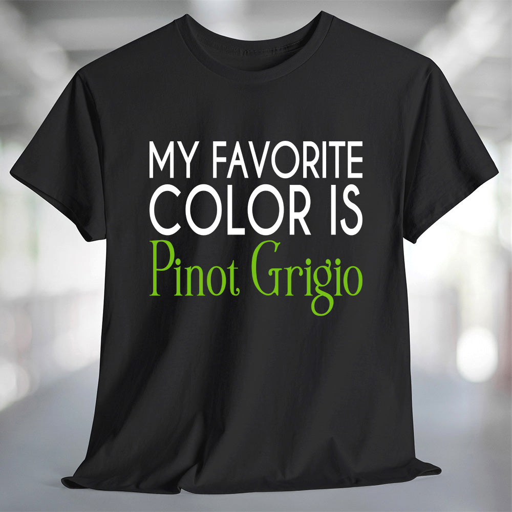 My Favorite Color is Pinot Grigio T-Shirt Secondary image