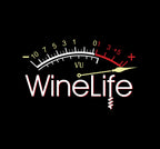 Red Wine Life Overload graphic with measuring gauge design, perfect for wine enthusiasts and lovers of the Red Wine Life Overload T-Shirt.