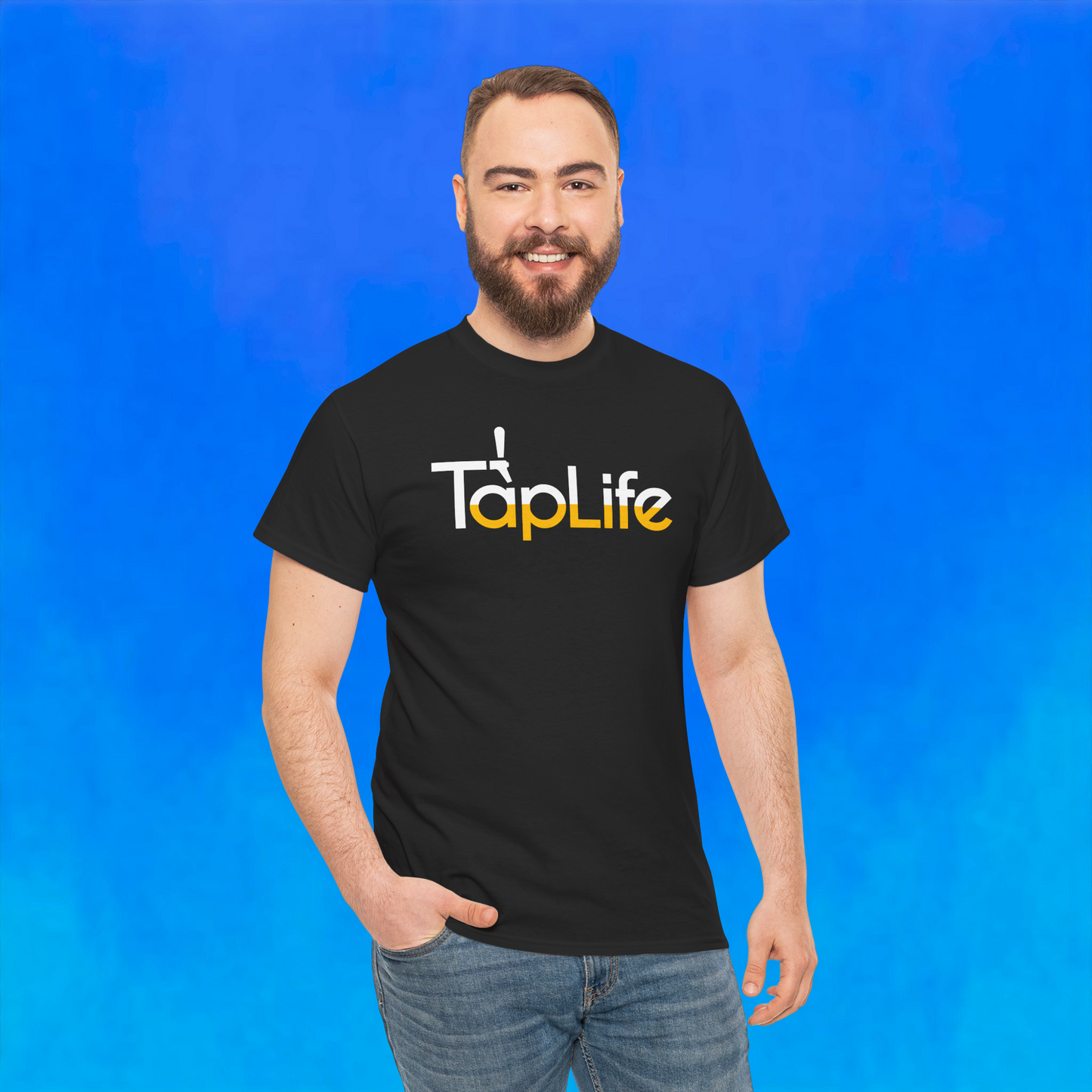 Tap Life T Shirt - Tap Life Logo on Front