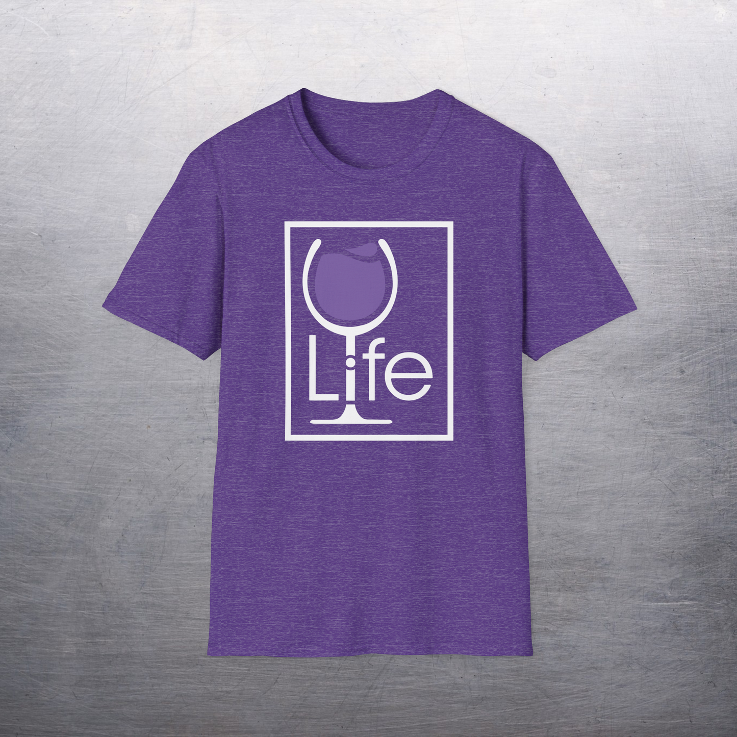 Wine Life TShirt - LIFE logo on front