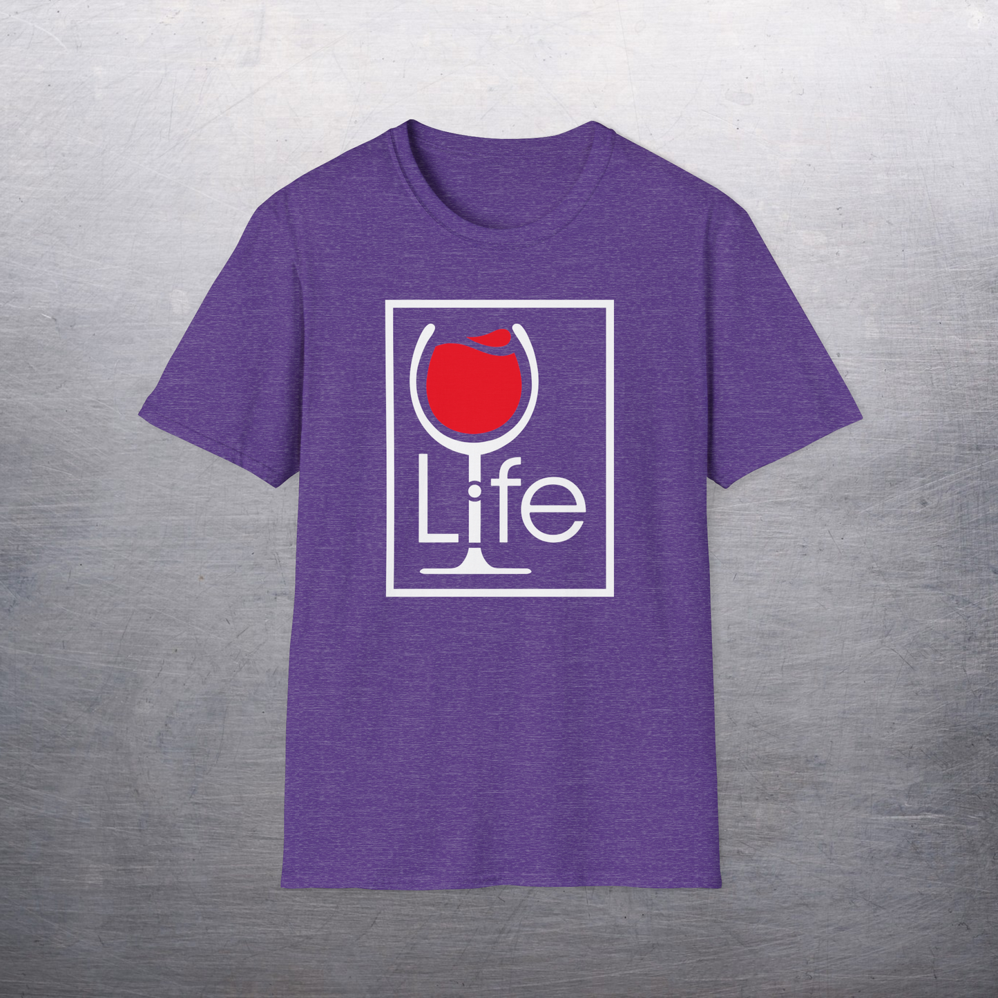 Wine Life TShirt - LIFE logo on front