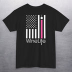 Pink Wine Flag TShirt