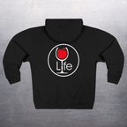 Wine Life Hoodie- Round LIFE logo