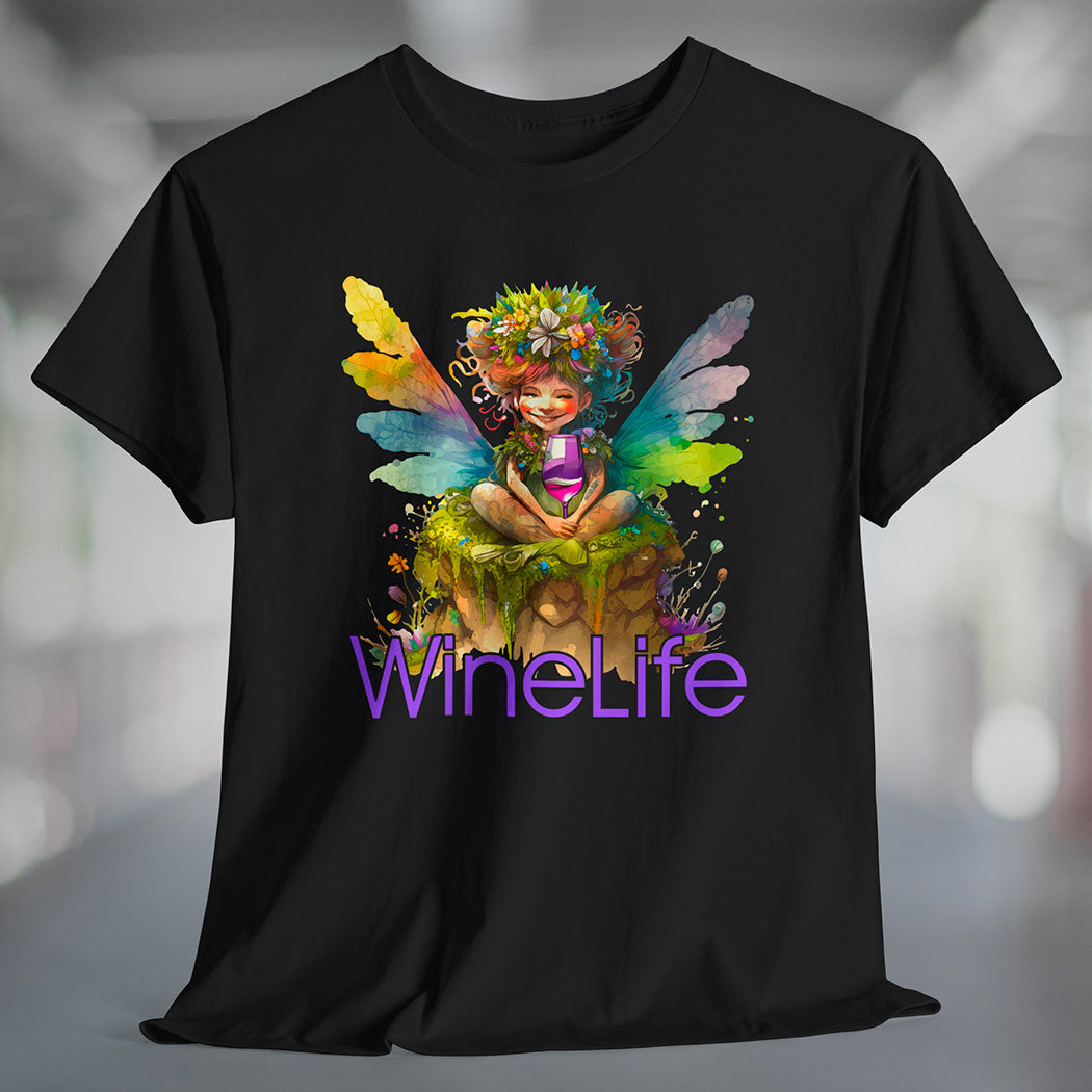 Wine Life TShirt - Faerie Wine