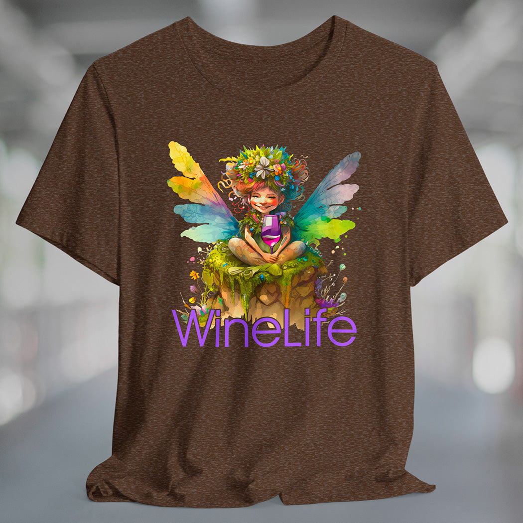 Wine Life TShirt - Faerie Wine