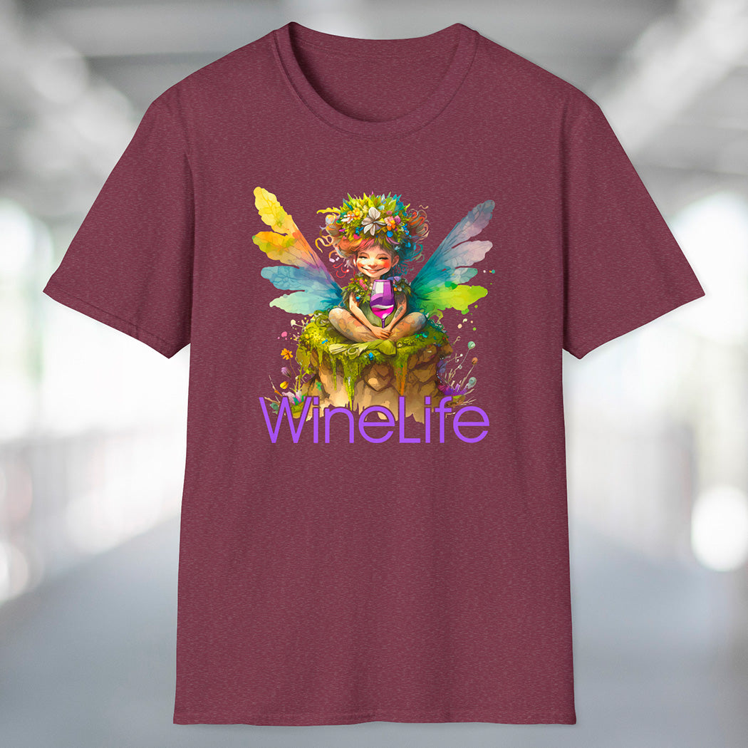 Wine Life TShirt - Faerie Wine