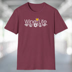 Yellow Hawaiian Wine Life TShirt