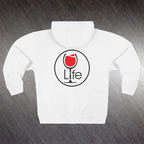 Wine Life Hoodie- Round LIFE logo