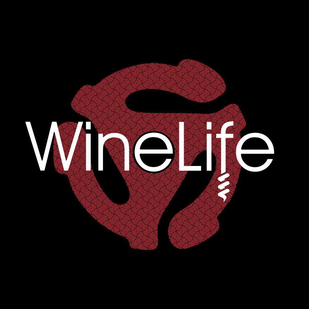 Red Record Adaptor Wine Life TShirt Secondary image
