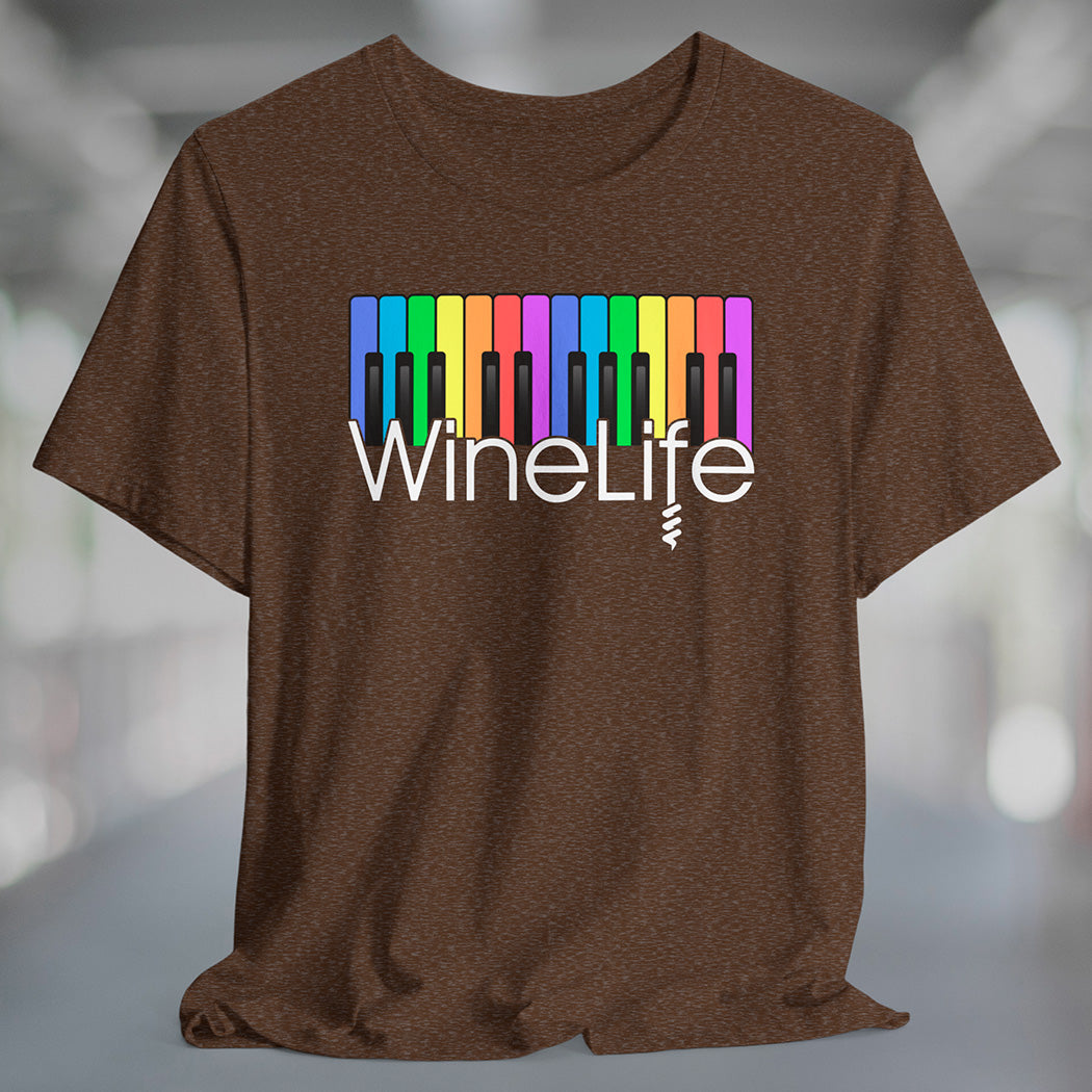 Wine Life TShirt - Piano Wine
