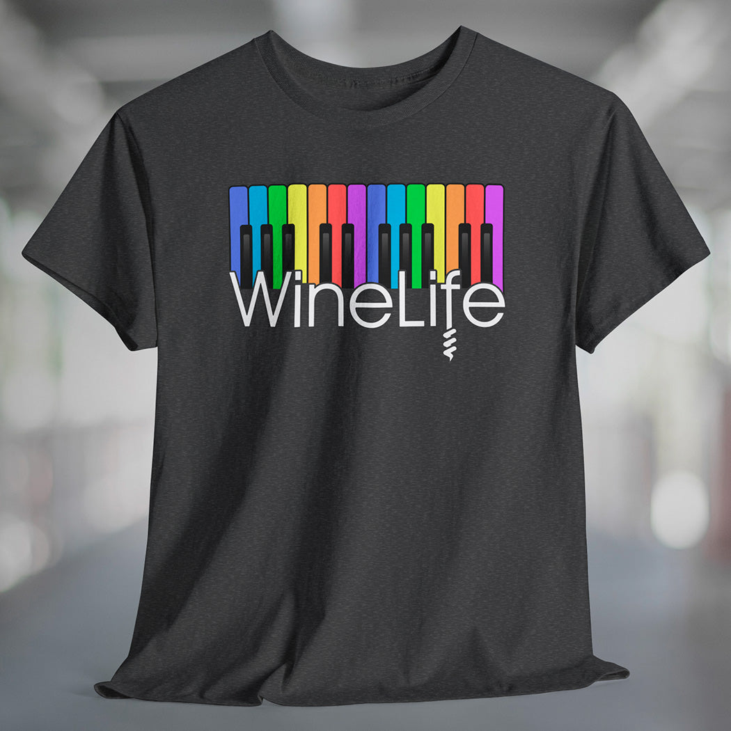 Wine Life TShirt - Piano Wine