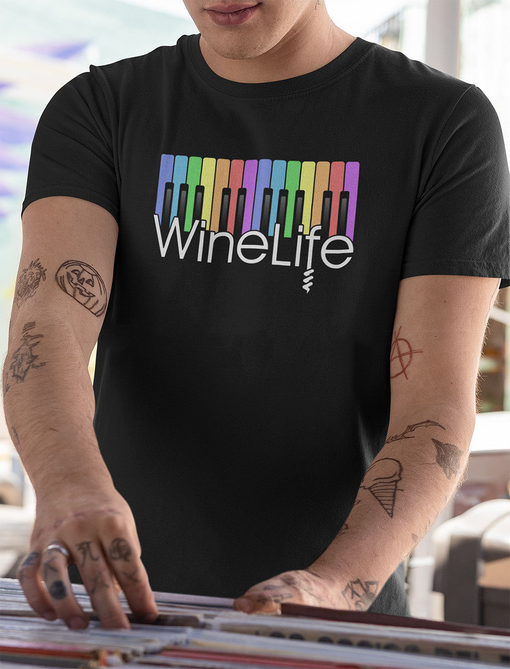 Wine Life TShirt - Piano Wine