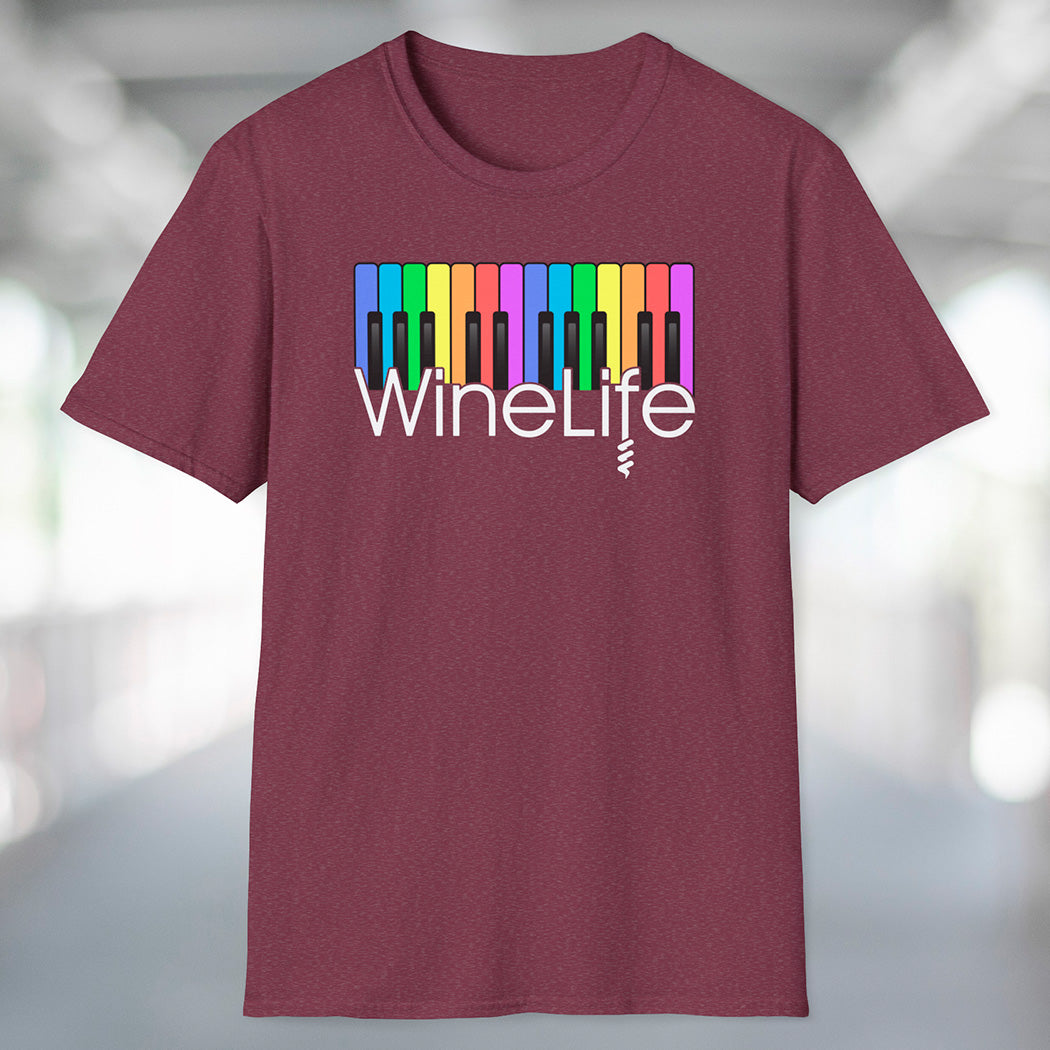 Wine Life TShirt - Piano Wine