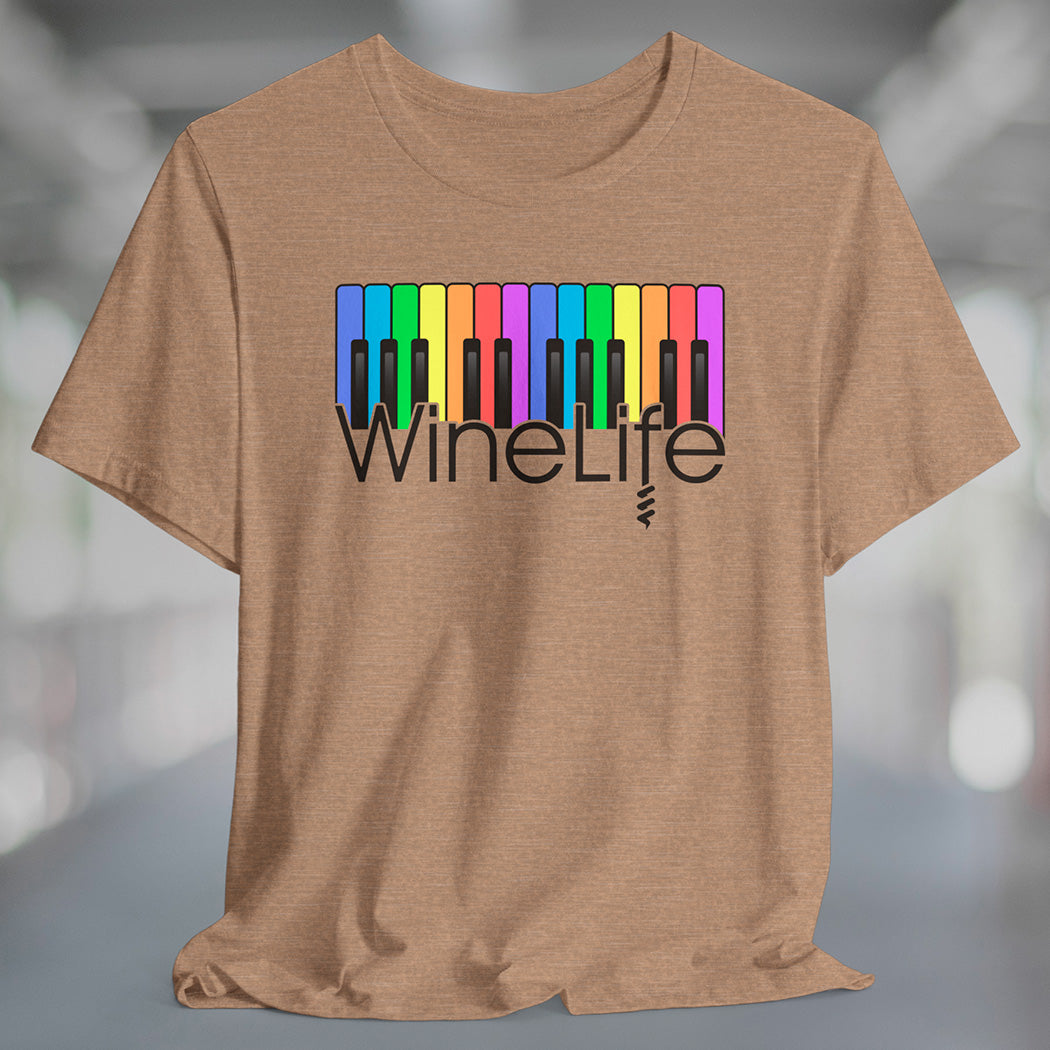 Wine Life TShirt - Piano Wine