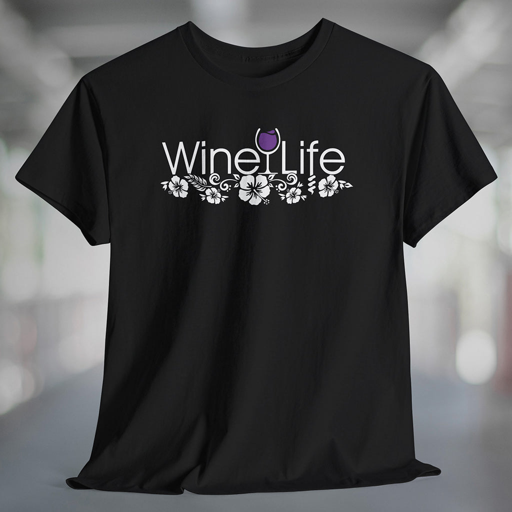 Purple Hawaiian Wine Life TShirt