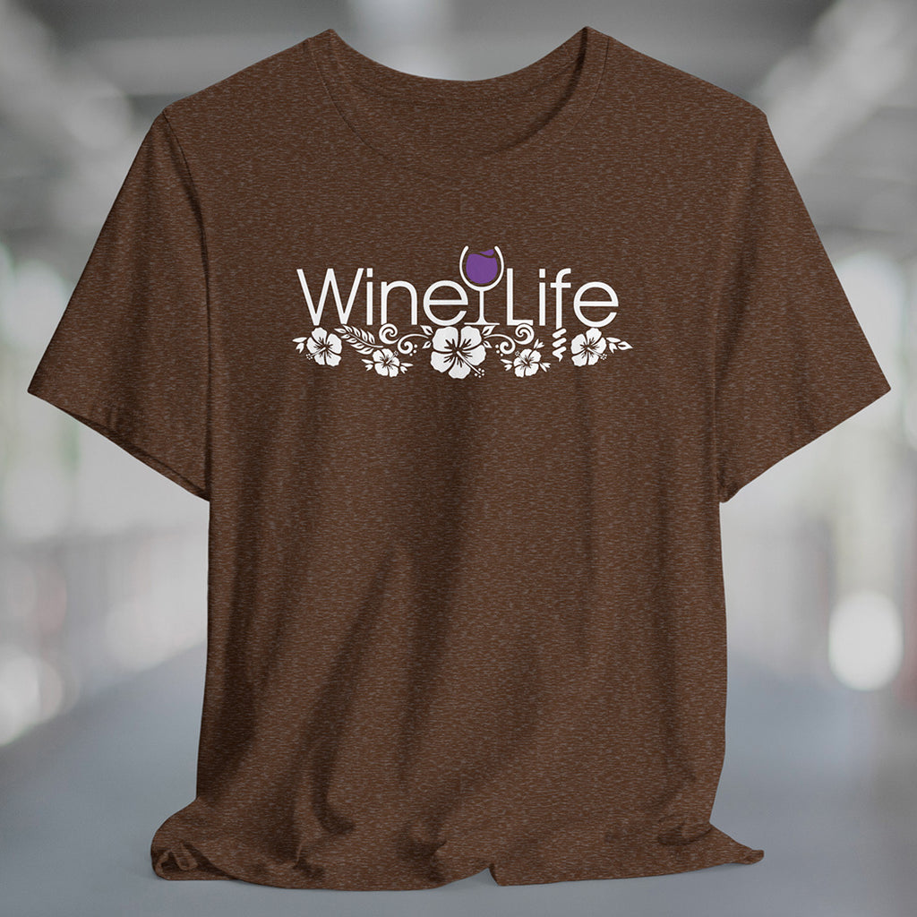 Purple Hawaiian Wine Life TShirt