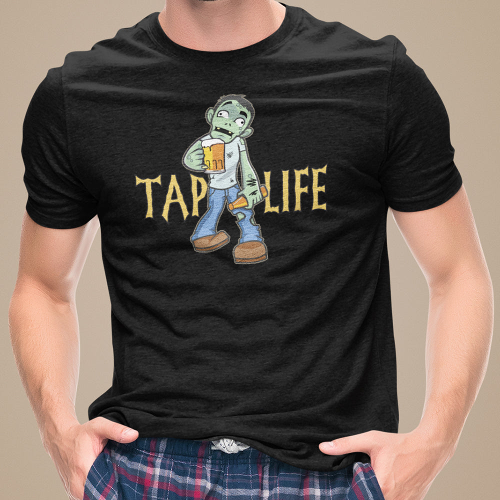 Zombie Beer Tap Life T-Shirt