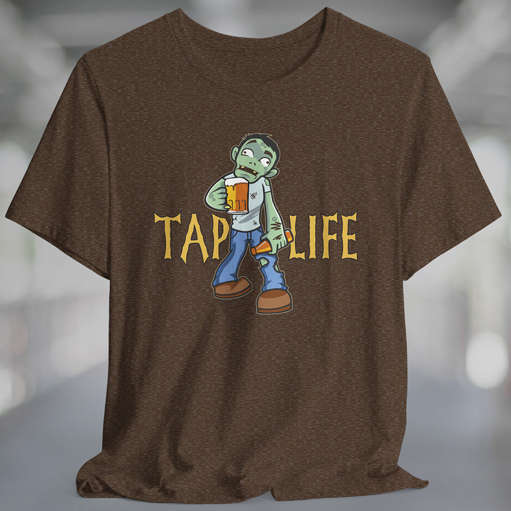 Zombie Beer Tap Life T-Shirt