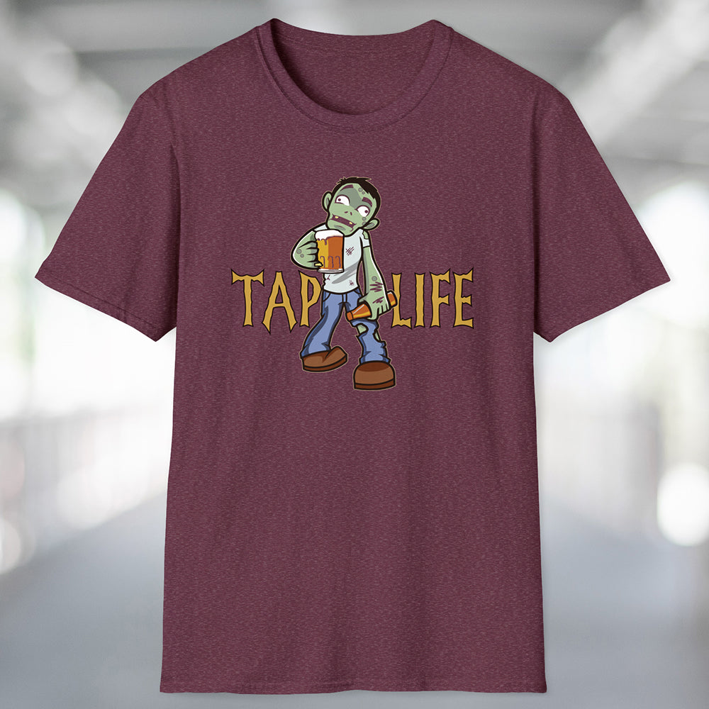 Zombie Beer Tap Life T-Shirt
