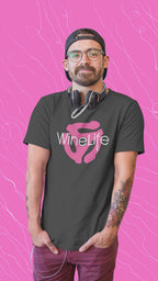 Red Record Adaptor Wine Life TShirt